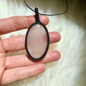 Rose Quartz Pendant